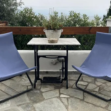 Iris Sea View Villa Afissos Exterior photo
