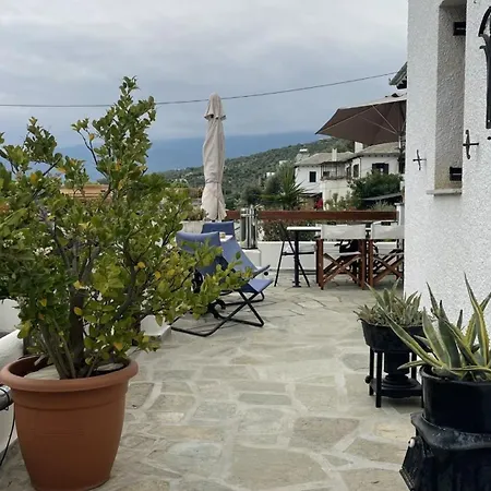 Iris Sea View Villa Afissos Exterior photo